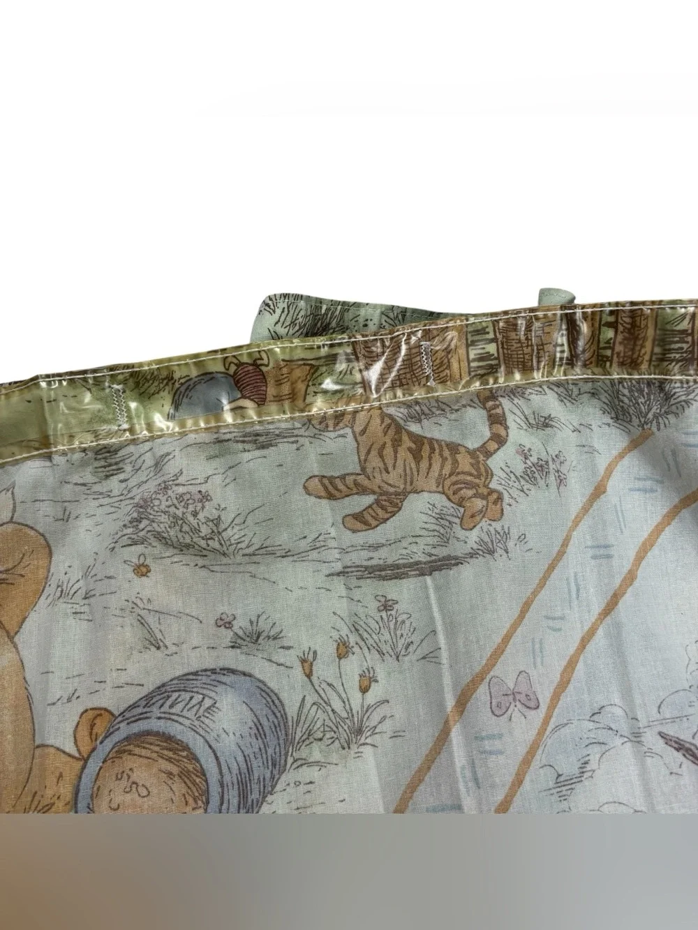 Disney Classic Winnie The Pooh and Friends Tigger Piglet Eeyore Shower Curtain